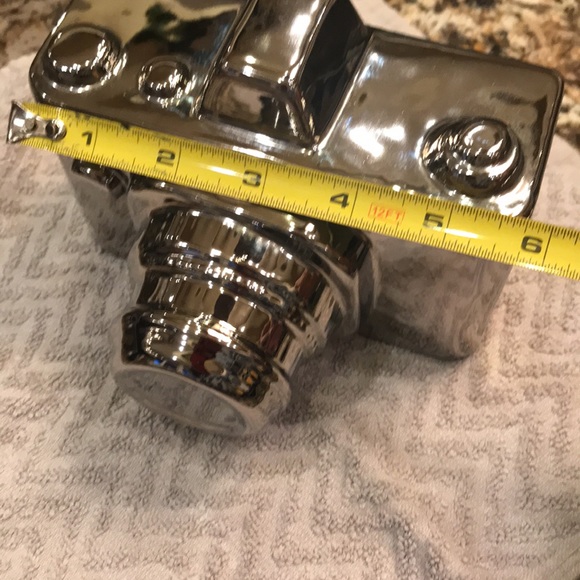 Chrome painted ceramic camera - Picture 6 of 8